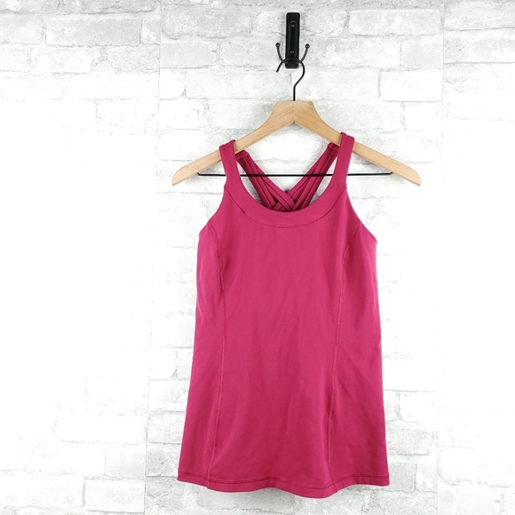 lululemon athletica Tops - Lululemon crossback workout tank | Size 8